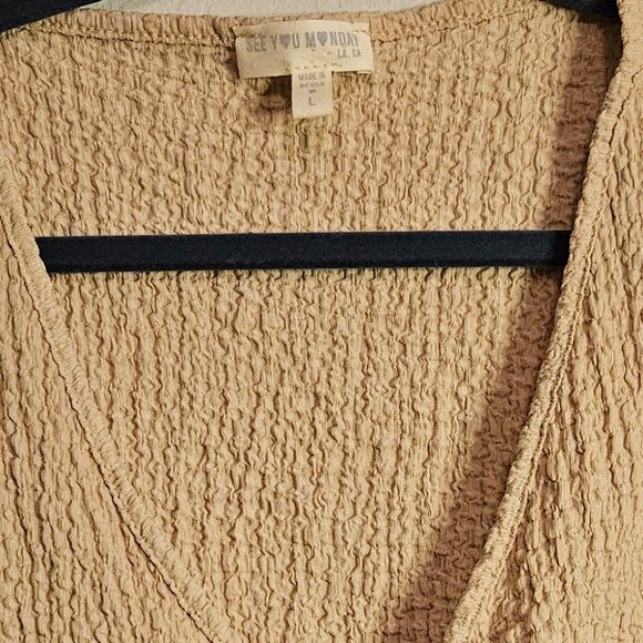 Front Tie Sleeveless - Picture 2 of 2